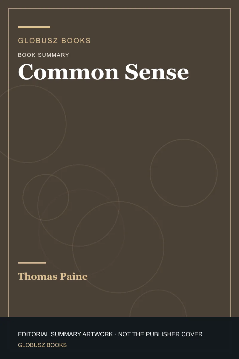 Cover of Common Sense by Thomas Paine