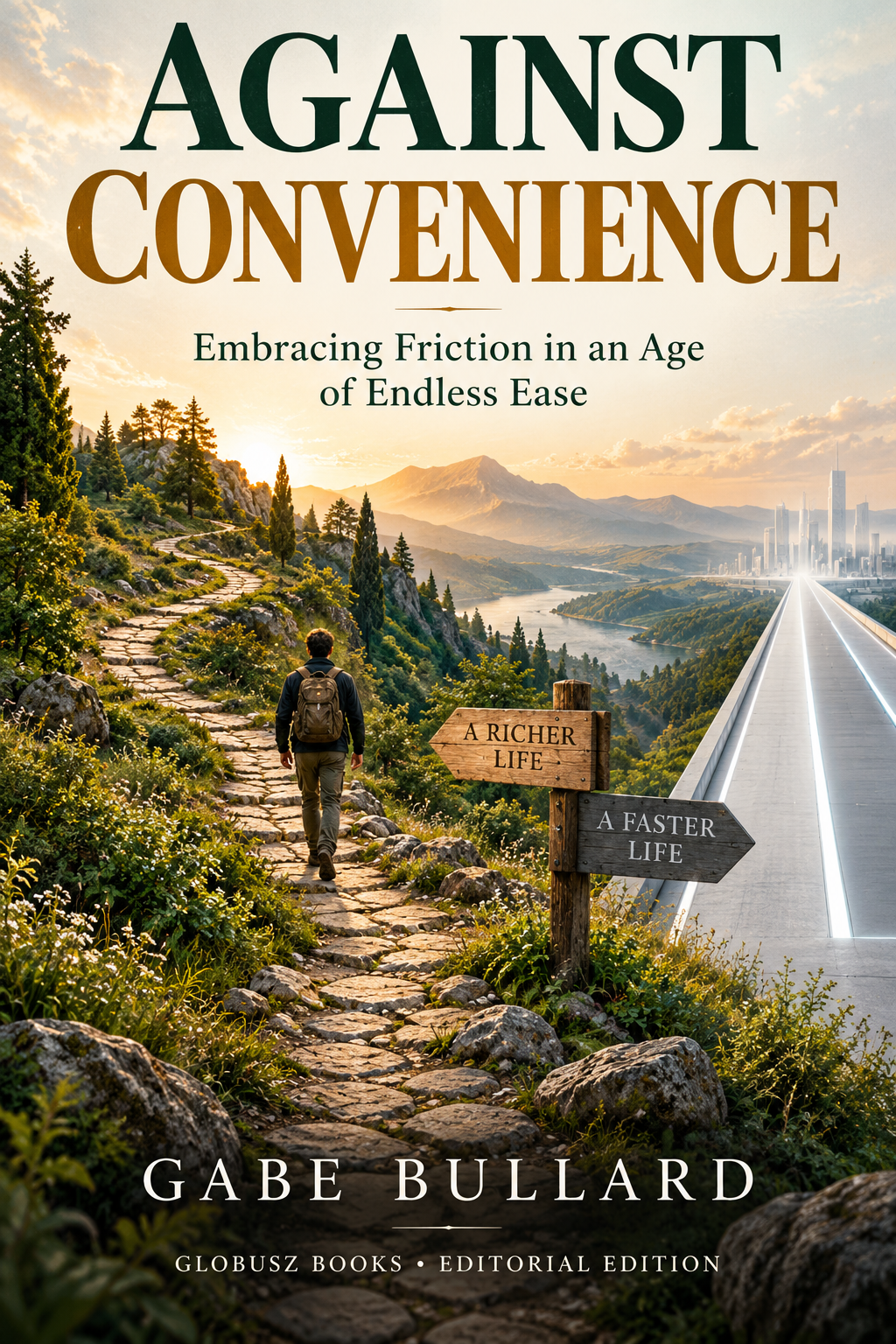 Cover of Against Convenience: Embracing Friction in an Age of Endless Ease by Gabe Bullard
